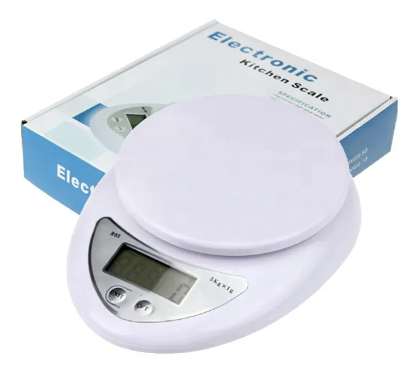 1pc 5kg LED Portable Digital Scale Scales Food Balance Measuring Weight Kitchen Electronic Scales Small Scale Weighing In Grams