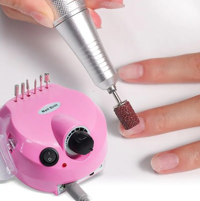 35000RPM Electric Nail Drill Machine Manicure Pedicure Professional Nail Lathe Low Noise Cutters Nail File Kit