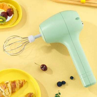 Wireless Portable Electric Food Mixer Automatic Whisk Dough Egg Beater Baking Cake Cream Whipper Kitchen Tool