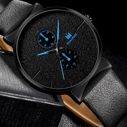 2pcs Set Fashion Mens Sports Watches Man Business Quartz Wristwatch Luxury Men Casual Clock Watch Relogio Masculino