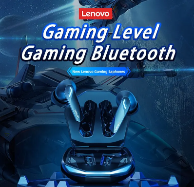 Lenovo GM2 Pro Bluetooth 5.3 Earphones Sports Headset Wireless In-Ear Gaming Low Latency Dual Mode Music Headphones New