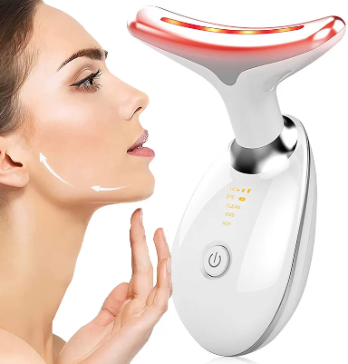 Neck Facial Lifting Device Skin Tightening Anti Wrinkle EMS Microcurrent Face Massager Double Chin Remover Skin Care Beauty Tool